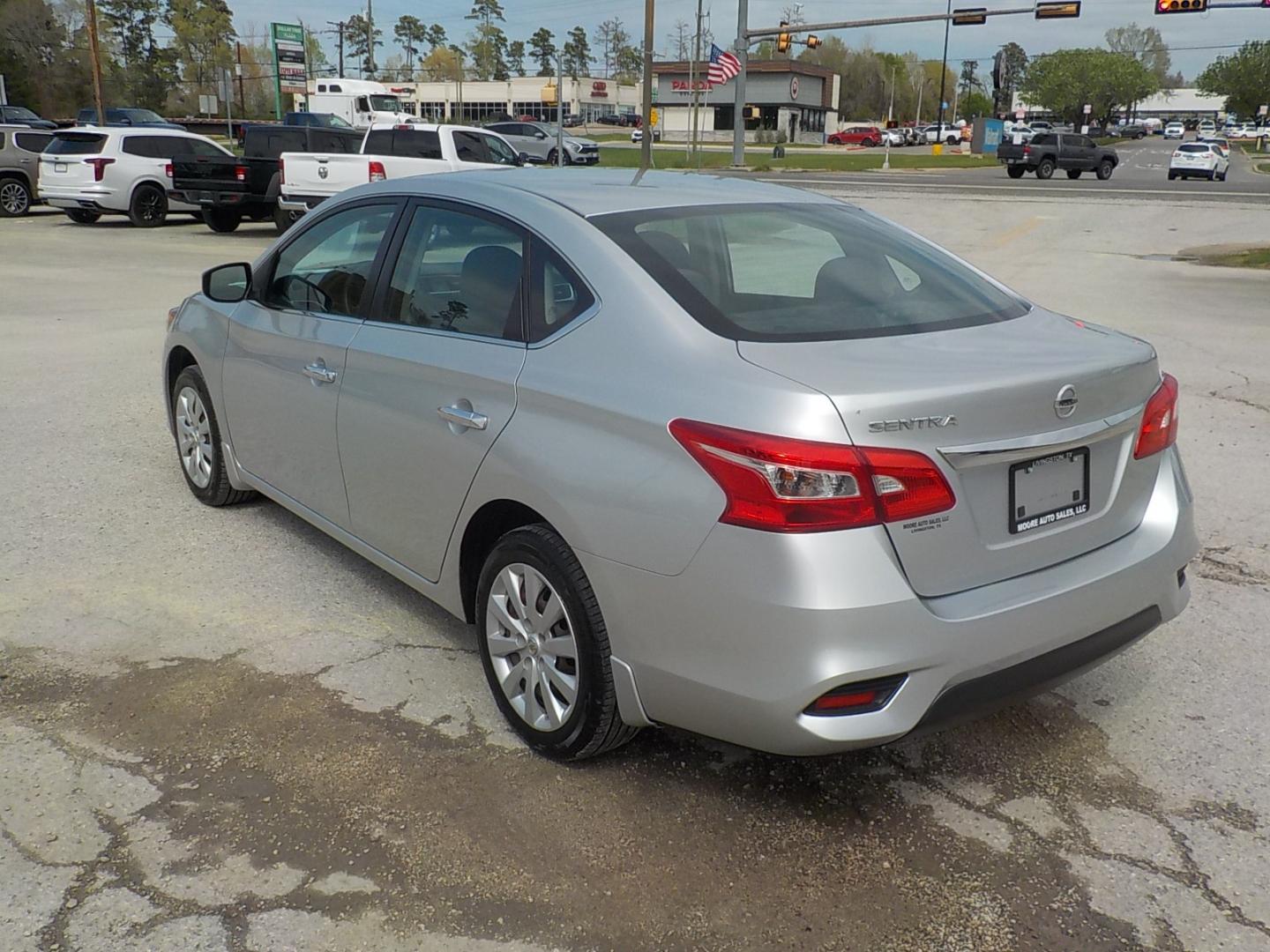 2017 Silver Nissan Sentra S (3N1AB7AP9HY) with an 1.8L L4 SFI DOHC 16V engine, Automatic transmission, located at 1617 W Church Street, Livingston, TX, 77351, (936) 327-3600, 30.710995, -94.951157 - Enjoy the ride without having to worry about what it's costing you! Nice! - Photo#5